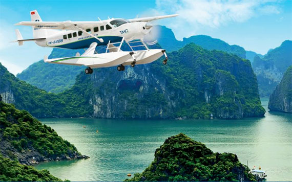 Round Trip Hanoi - Halong Bay By Seaplane With 15 Minutes Scenic