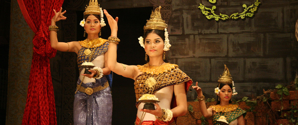 Siem Reap – Enjoying Dinner With Apsara Dancing