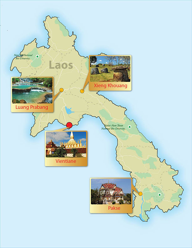 <span>Top Spots</span> in Laos