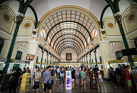 Ben Thanh Market in Saigon